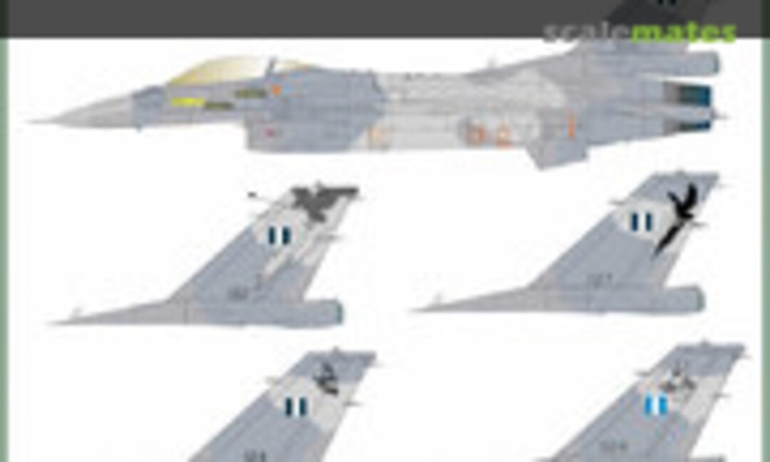 1:48 Hellenic Air Force F-16's Squadrons (ModelMaker D48137)