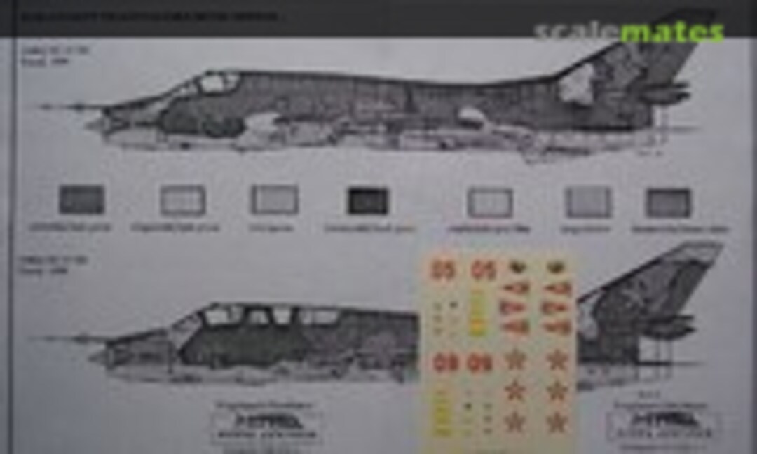1:72 Sukhoi Su-22 M3 (Hungarian Armour Decals 72001) 72001