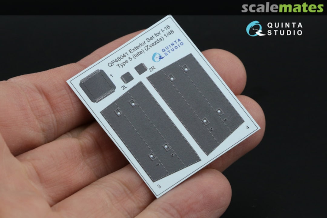 Contents I-16 Type 5 (Late) exterior 3D decals QP48041 Quinta Studio Contents I-16 Type 5 (Late) exterior 3D decals QP48041 Quinta Studio