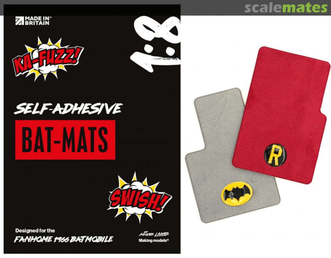 Boxart Self-Adhesive Bat-Mats Mike Lane Mods Boxart Self-Adhesive Bat-Mats Mike Lane Mods