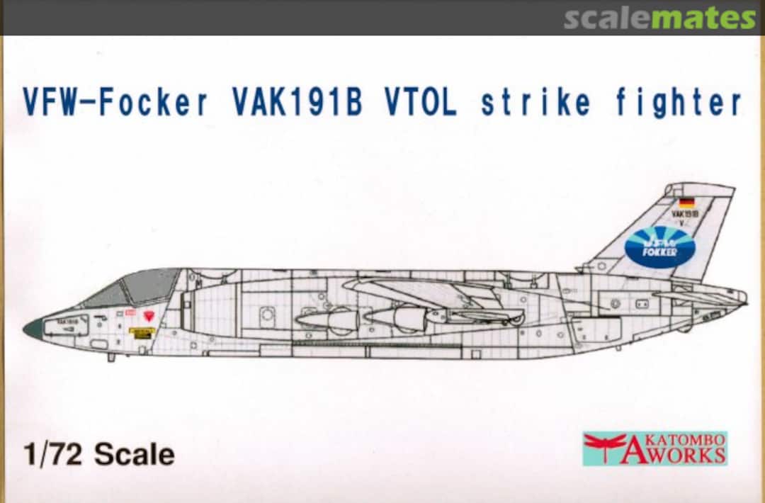 Boxart VFW-Focker VAK191B VTOL AKW 34 Akatombo Works