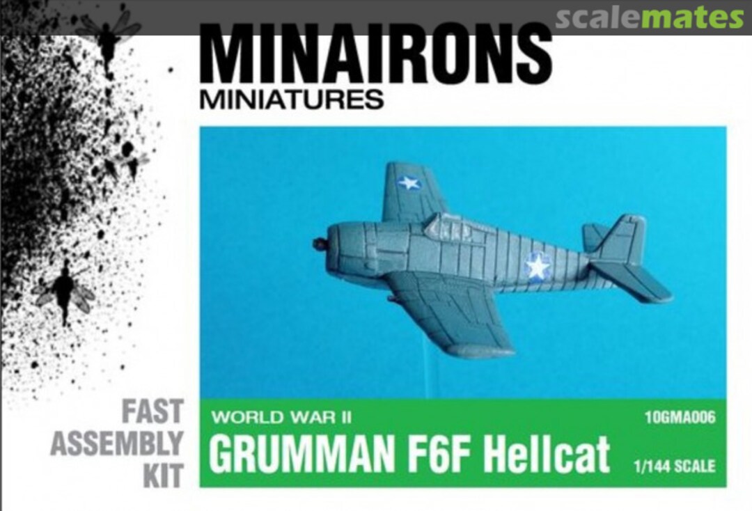 Boxart Grumman F6F Hellcat 10GMA006 Minairons Miniatures Boxart Grumman F6F Hellcat 10GMA006 Minairons Miniatures