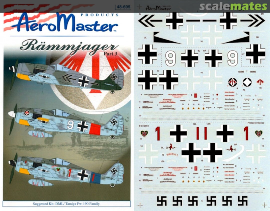Boxart Rämmjager Part 3 48-695 AeroMaster Boxart Rämmjager Part 3 48-695 AeroMaster
