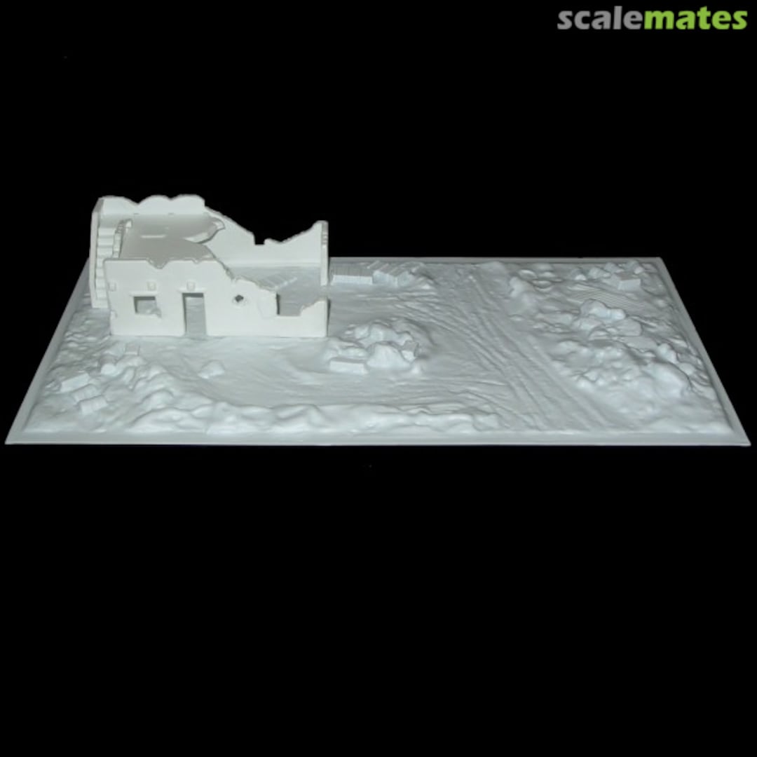 Boxart North African Outpost kit and Base A108 Amera Plastic Mouldings Boxart North African Outpost kit and Base A108 Amera Plastic Mouldings