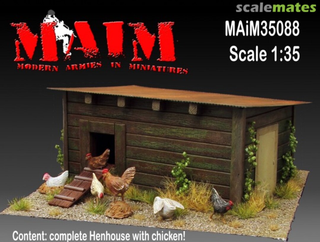 Boxart Hühnerstall mit Hühner MAIM35088 MAiM Boxart Hühnerstall mit Hühner MAIM35088 MAiM