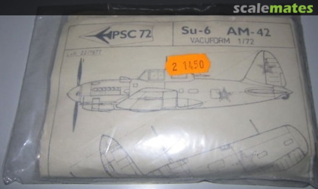 Boxart Su-6 AM-42 PSC 72 Boxart Su-6 AM-42 PSC 72