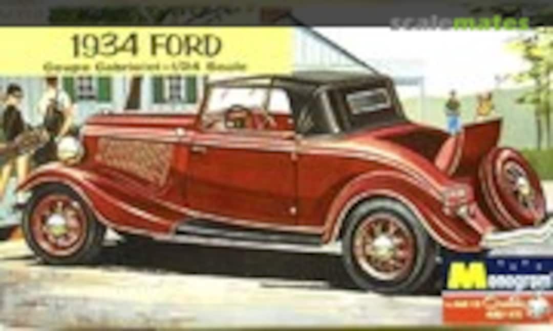 1:24 1934 Ford Coupe Cabriolet (Monogram PC119-150)