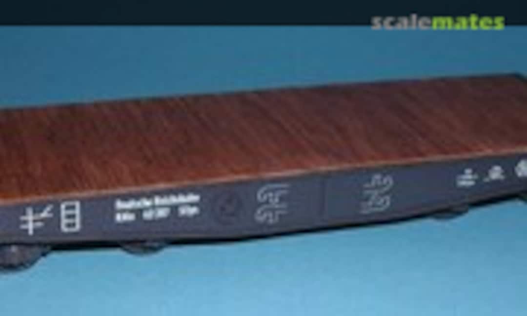 1:48 50 tonne Flat Wagon Type SSys (Battalion Bits BT-3) BT-3