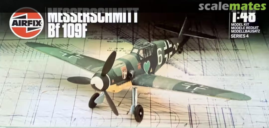 Boxart Messerschmitt Bf 109F 9 04101 Airfix Boxart Messerschmitt Bf 109F 9 04101 Airfix