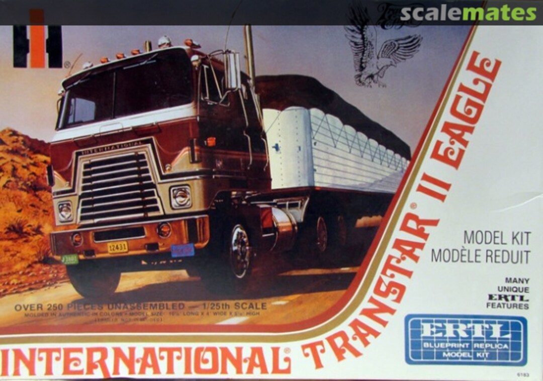 Boxart International Transtar II Eagle 8017 ERTL Boxart International Transtar II Eagle 8017 ERTL
