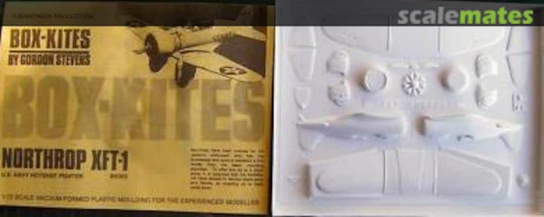 Boxart Northrop XFT-1 BK-003 Maintrack Models Boxart Northrop XFT-1 BK-003 Maintrack Models