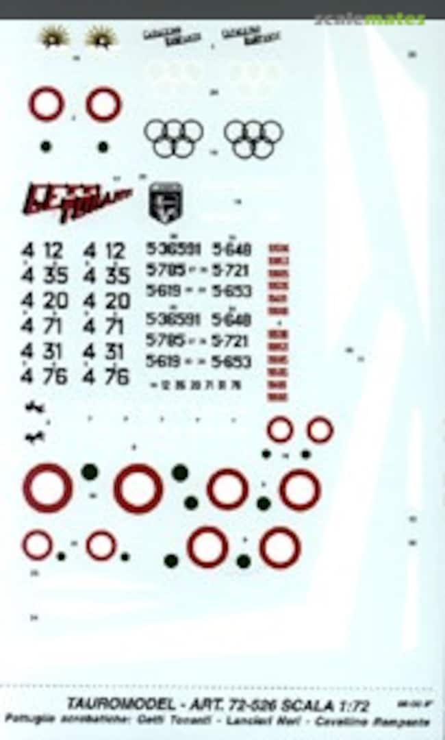 Boxart Pattuglie Acrobatiche 526 Tauro Model Boxart Pattuglie Acrobatiche 526 Tauro Model