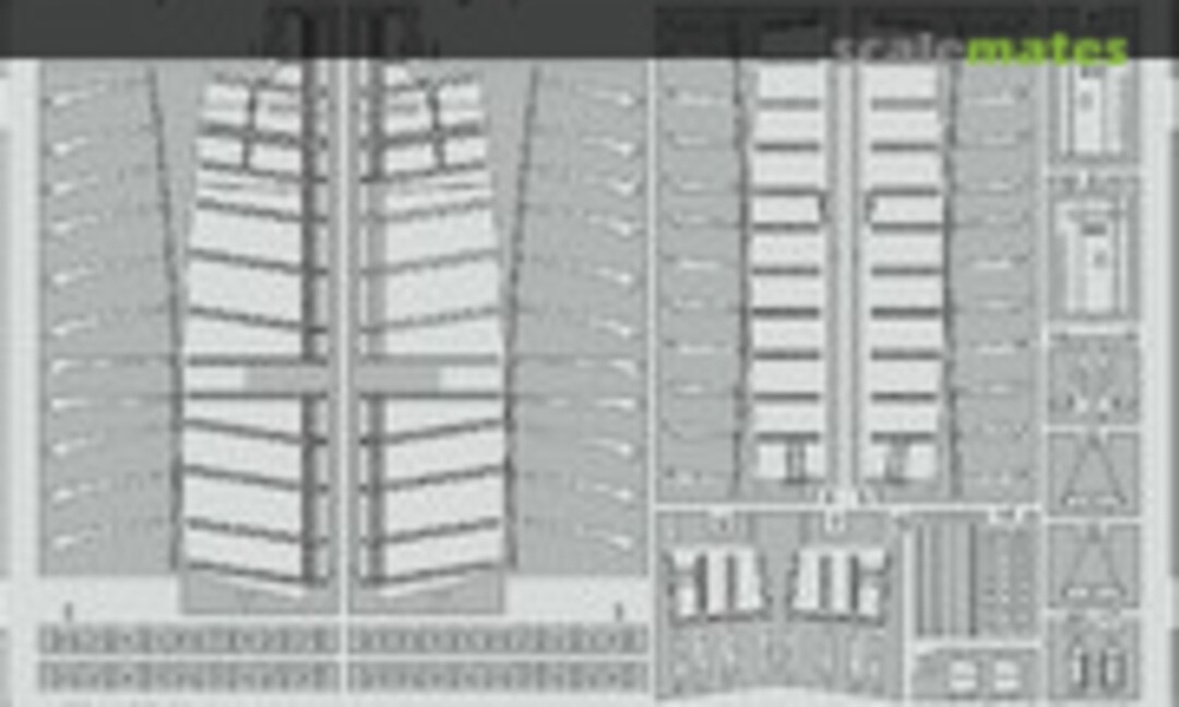 1:48 Spitfire FR Mk.XIV landing flaps (Eduard 48991) 48991