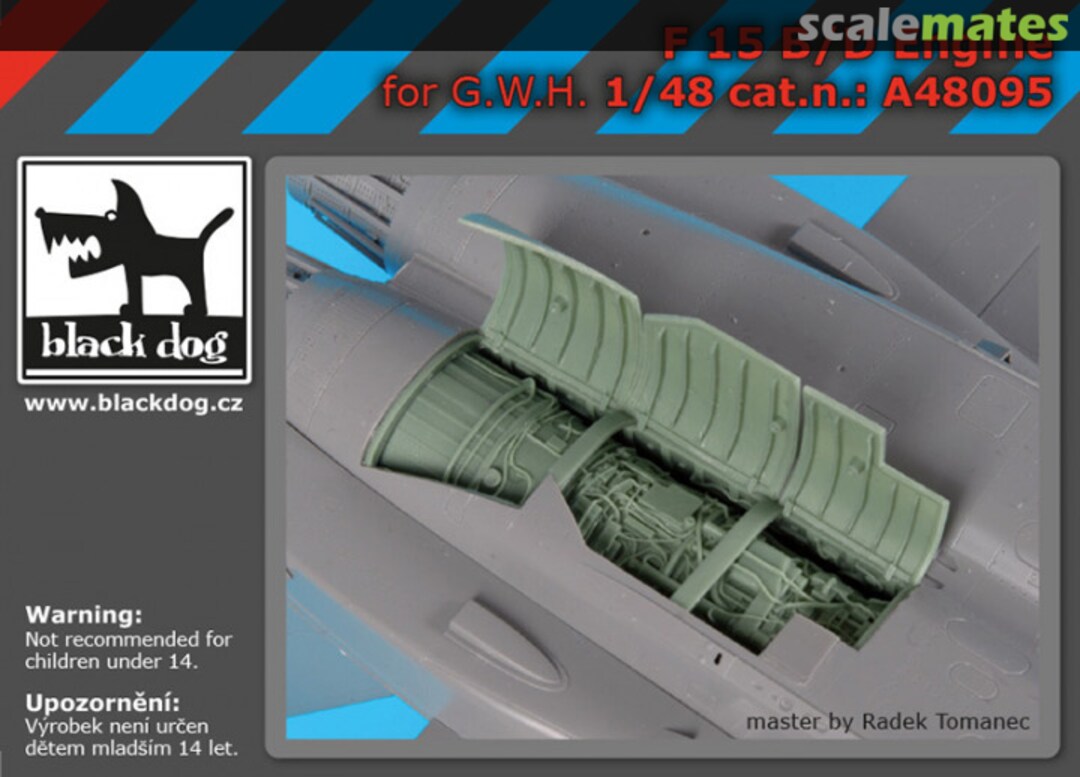 Boxart F-15 B/D Engine A48095 Black Dog Boxart F-15 B/D Engine A48095 Black Dog