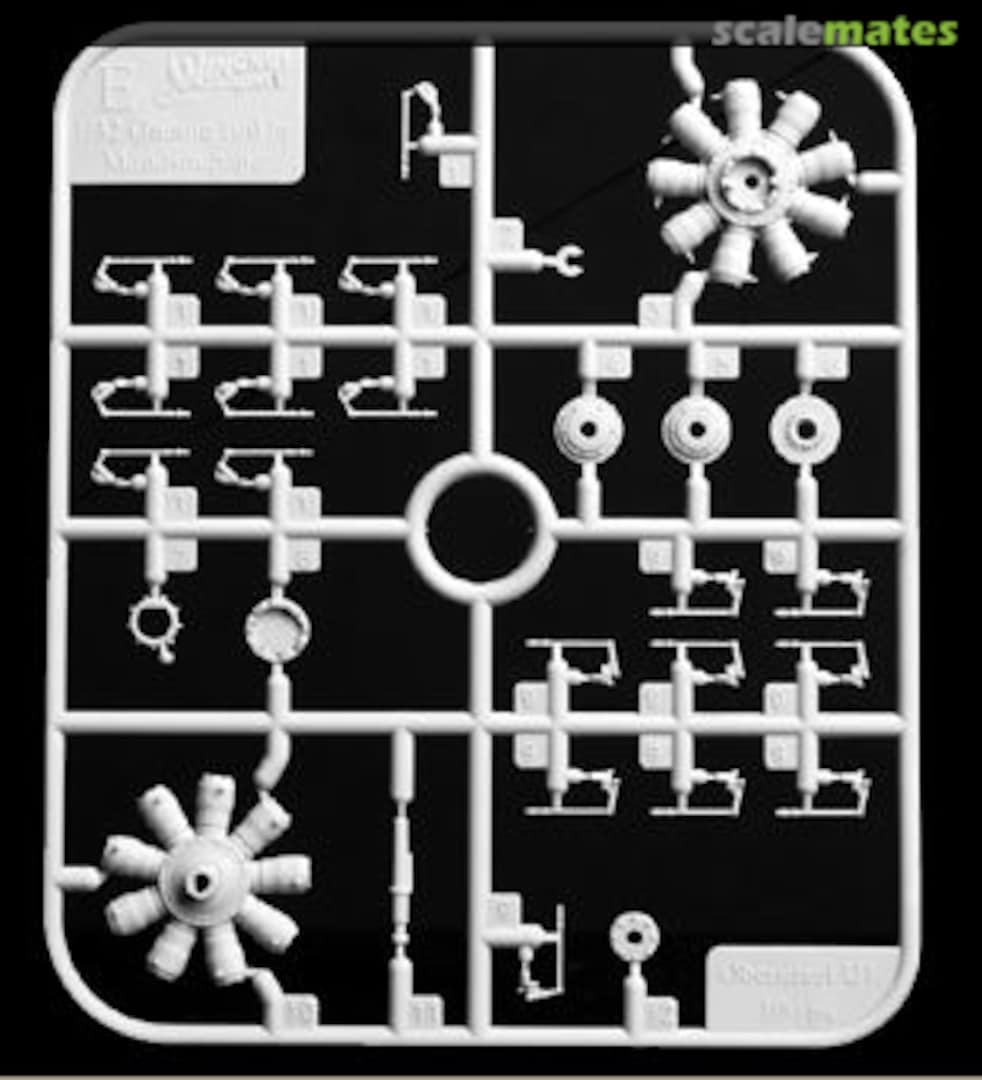 Boxart 100hp Gnome Monosoupape Engine Parts 132E0011 Wingnut International Boxart 100hp Gnome Monosoupape Engine Parts 132E0011 Wingnut International