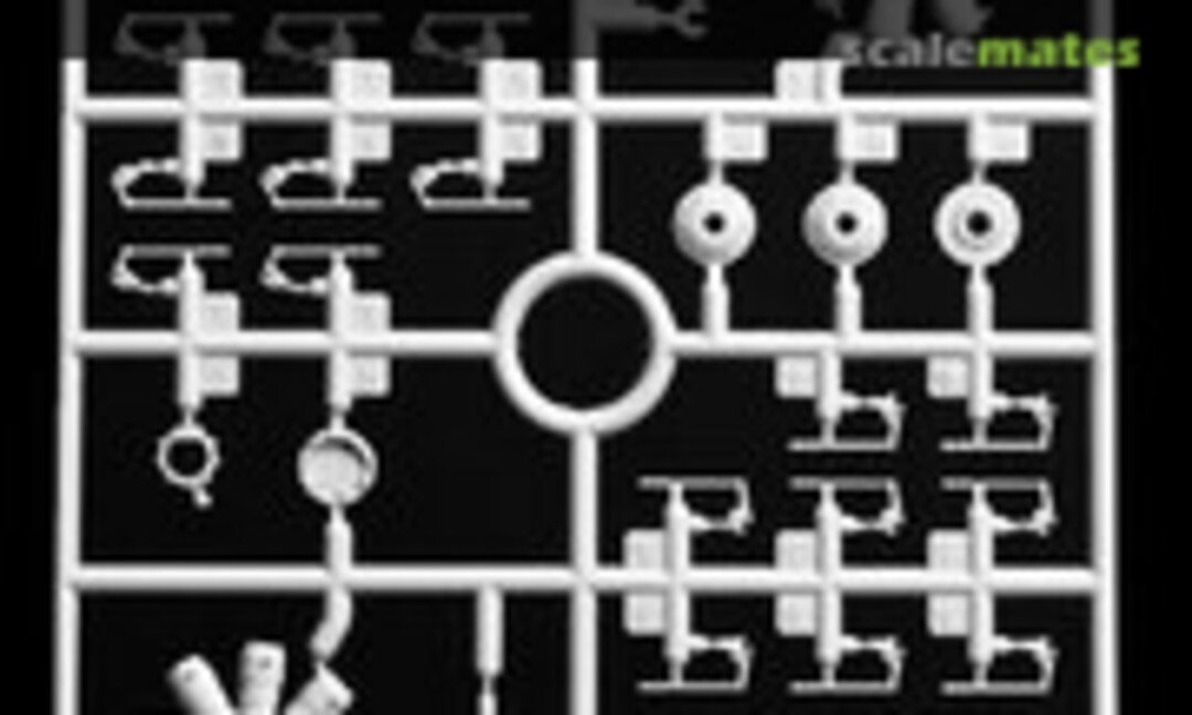 1:32 100hp Gnome Monosoupape Engine Parts (Wingnut International 132E0011) 132E0011