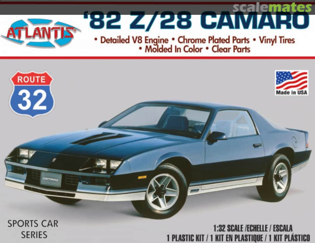 Boxart '82 Z/28 Camaro M2004 Atlantis Boxart '82 Z/28 Camaro M2004 Atlantis