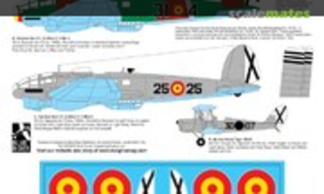 1:72 Spanish Air Force (Blue Rider BR408) BR408