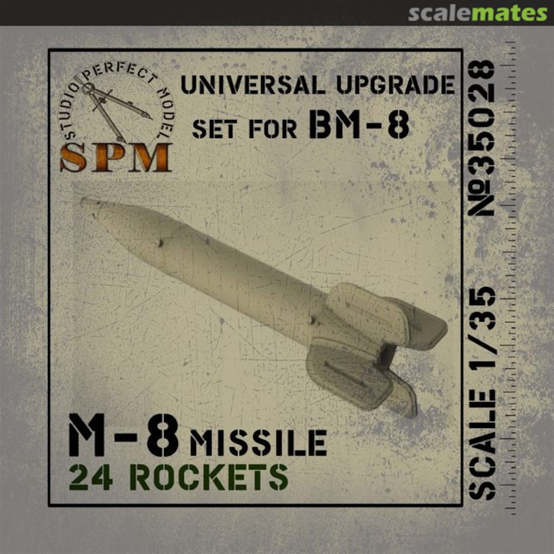Boxart M-8 Missiles 35028 Studio Perfect Model Boxart M-8 Missiles 35028 Studio Perfect Model