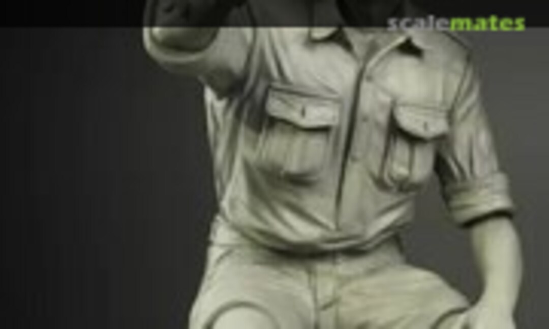 1:35 Germany Army Soldier with Lizard (Garage Kit )