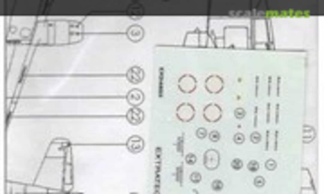 1:48 Messerschmitt Me-262B (Extratech EXD 4803) EXD 4803