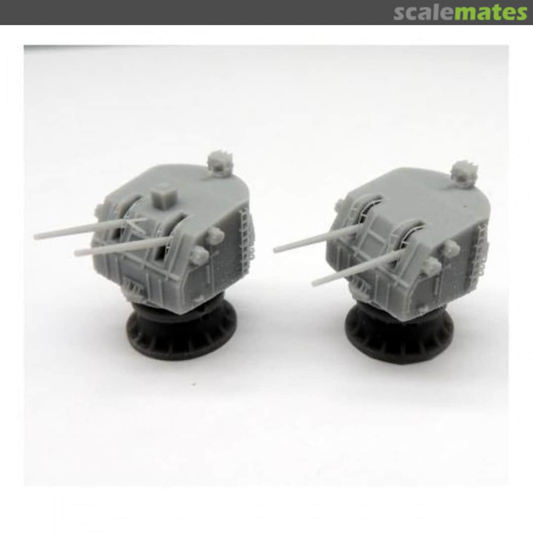 Boxart 5 inch/38 Mk.38 Twin Gun Mount w/ Reinforced Gunhouse AC350097 Black Cat Models Boxart 5 inch/38 Mk.38 Twin Gun Mount w/ Reinforced Gunhouse AC350097 Black Cat Models