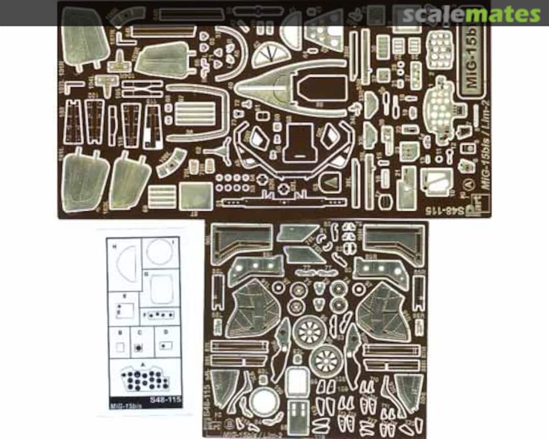 Boxart MiG-15bis/Lim-2 S48-115 Part