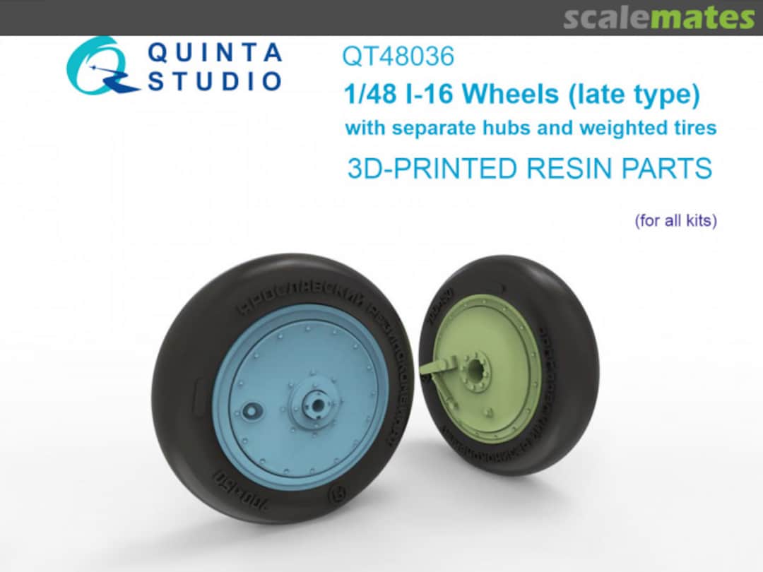 Boxart I-16 wheels (late type) QT48036 Quinta Studio Boxart I-16 wheels (late type) QT48036 Quinta Studio