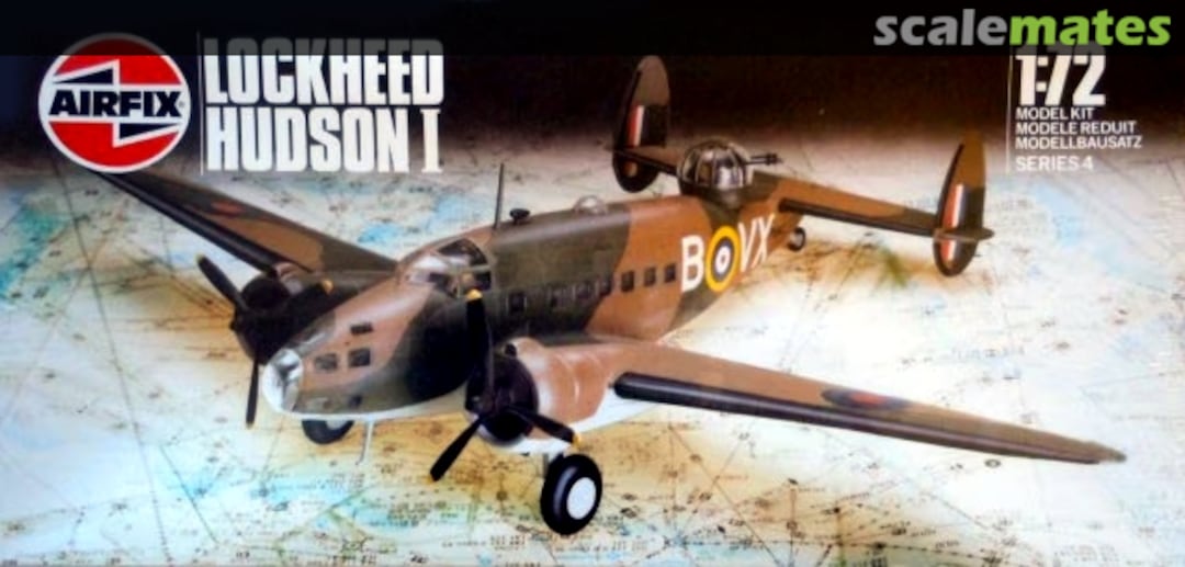 Boxart Lockheed Hudson I 04034 Airfix Boxart Lockheed Hudson I 04034 Airfix
