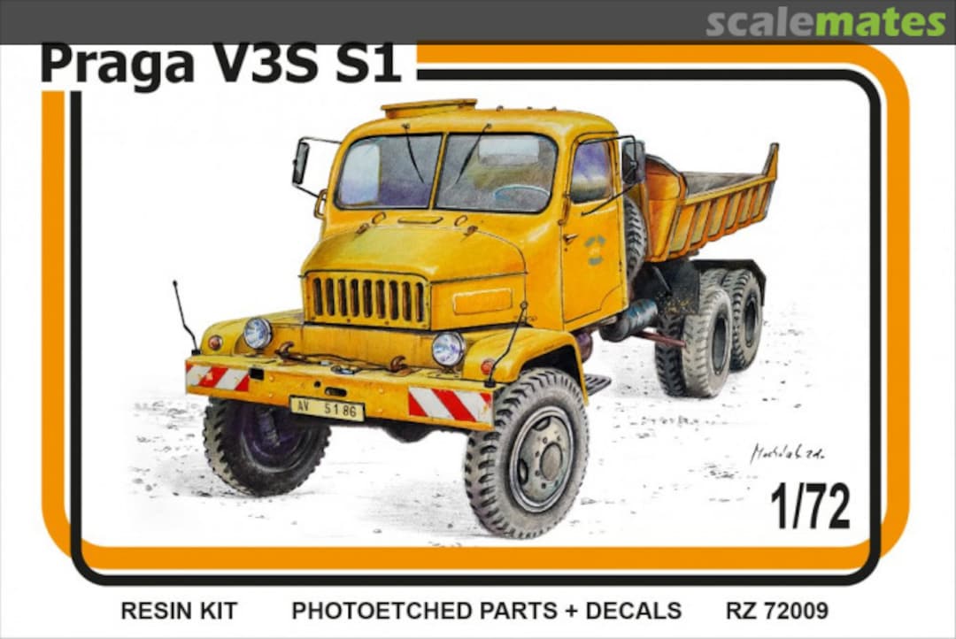 Boxart Praga V3S S1 72009 MMK Boxart Praga V3S S1 72009 MMK