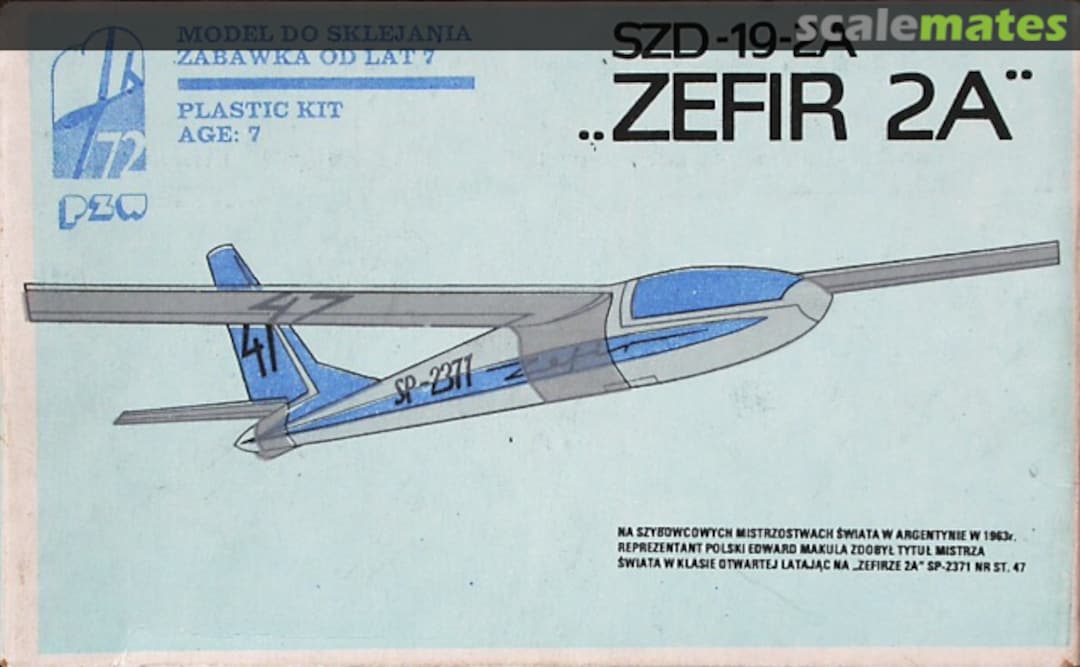 Boxart SZD-19-2A Zefir 2A  PZW