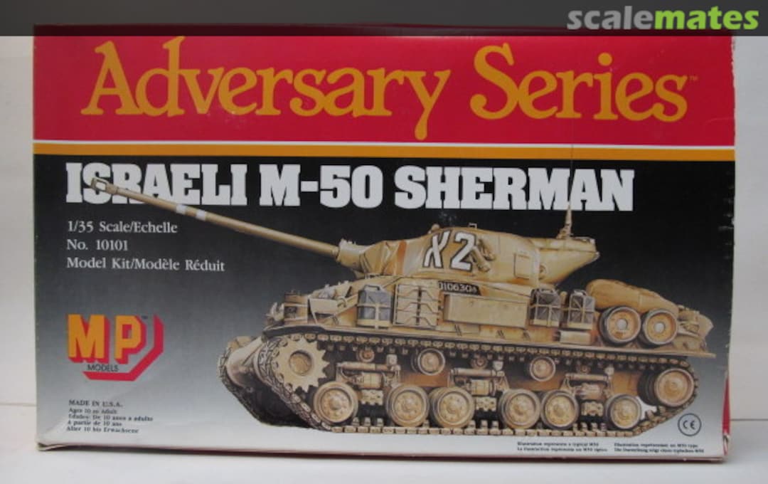 Boxart Israeli M-50 Sherman 10101 MP Models Boxart Israeli M-50 Sherman 10101 MP Models