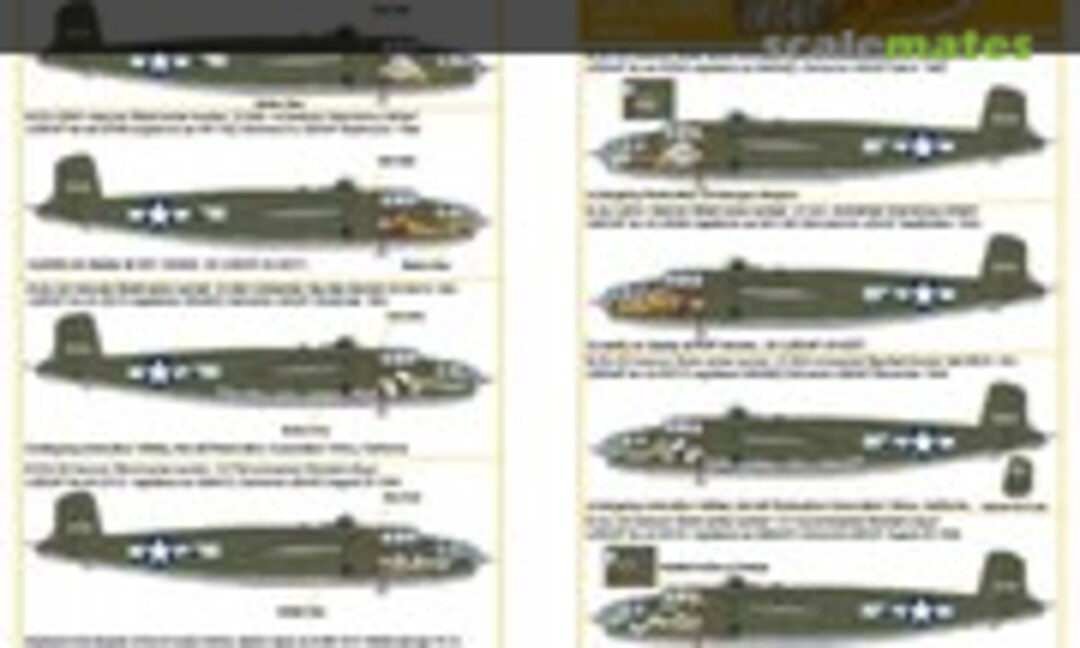 1:144 B-25J Mitchells (Kits-World KW144026) KW144026