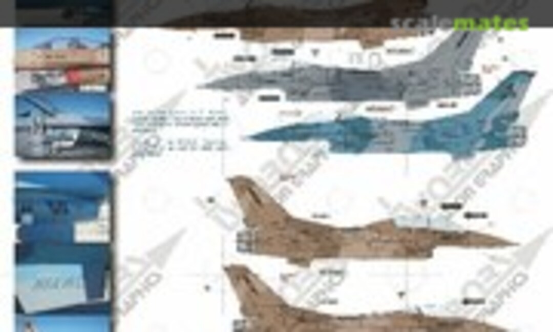 1:48 F-16 NSAWC Vipers (TwoBobs Aviation Graphics 48-069) 48-069