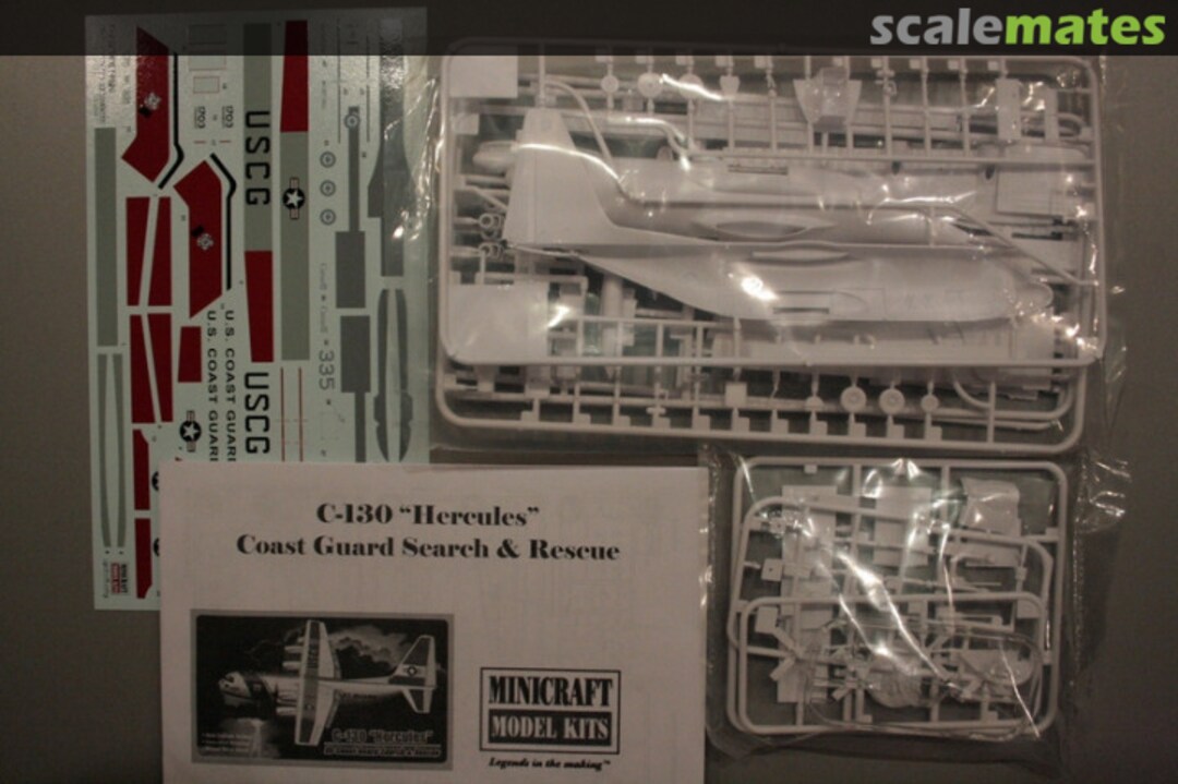 Contents C-130 "Hercules" 14524 Minicraft Model Kits Contents C-130 "Hercules" 14524 Minicraft Model Kits