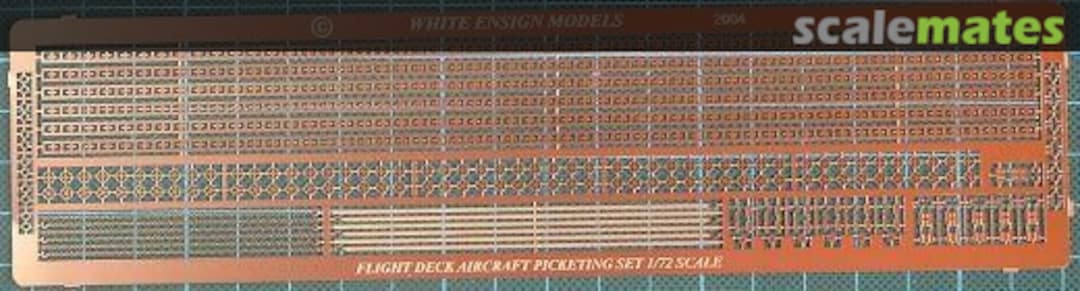 Boxart Carrier Deck Tie-Downs PE 7209 White Ensign Models Boxart Carrier Deck Tie-Downs PE 7209 White Ensign Models