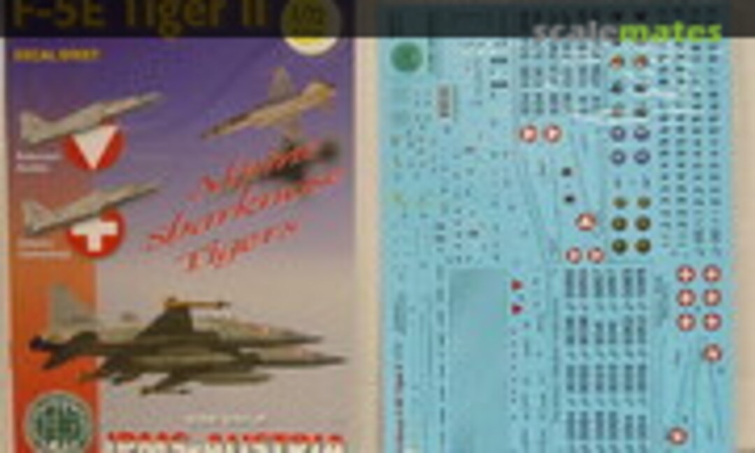 1:72 F-5E Tiger II - Alpine Sharknose Tigers (IPMS Austria 03 029) 03 029