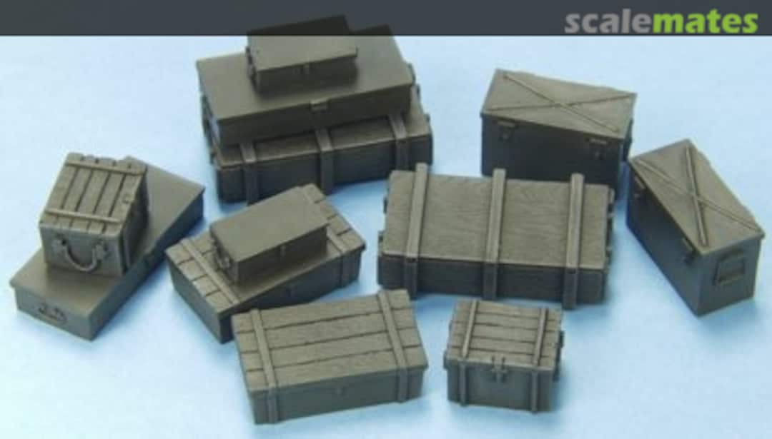 Boxart ITALIAN AMMO BOXES WWII A002 CRIEL.MODEL Boxart ITALIAN AMMO BOXES WWII A002 CRIEL.MODEL