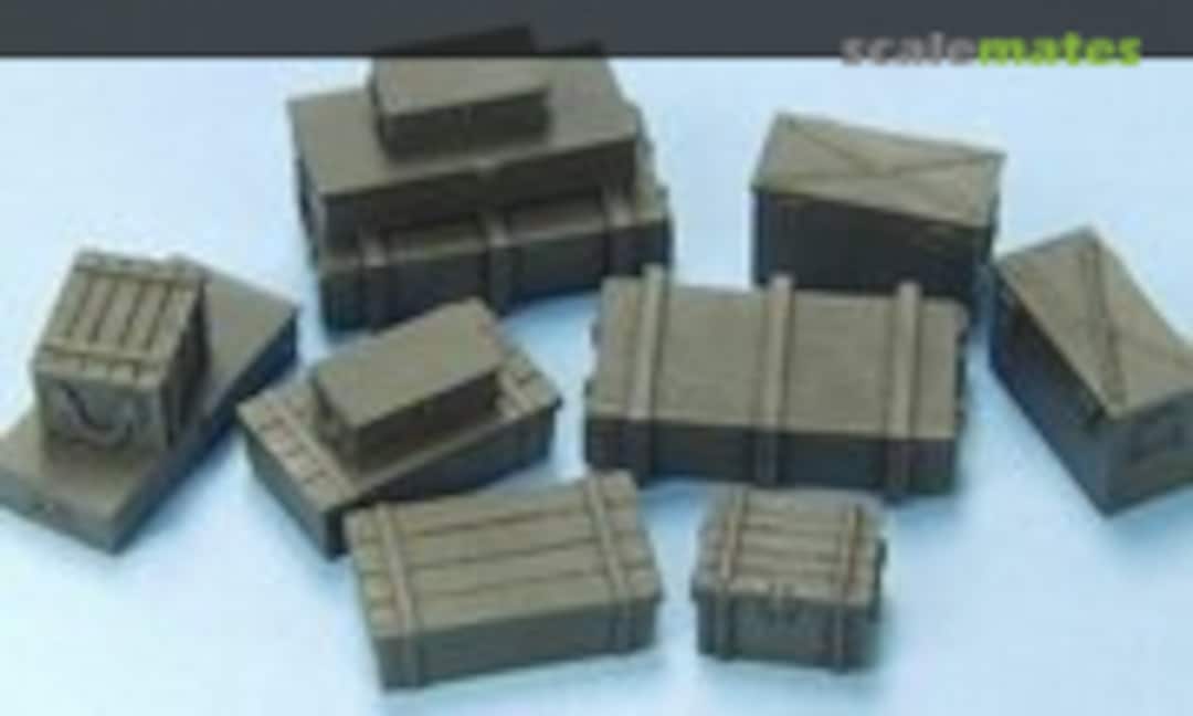 1:35 ITALIAN AMMO BOXES WWII (CRIEL.MODEL A002) A002