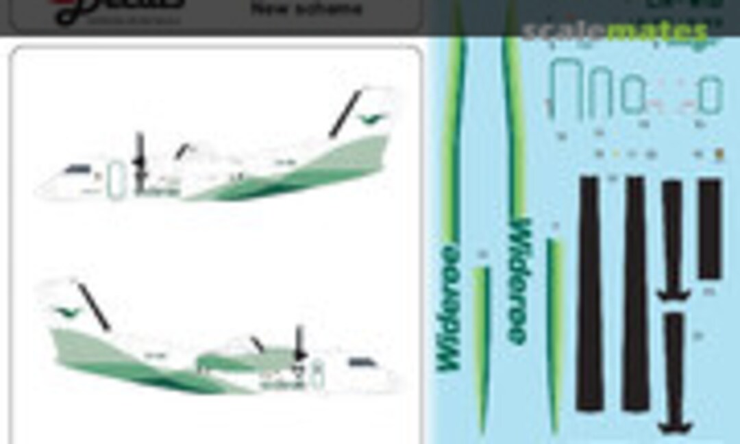 1:72 Widerøe DHC-8-100 new cs (Lima November Decals LN72-542) LN72-542