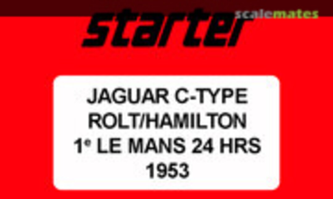 1:43 Jaguar C-type (Starter JAG005)