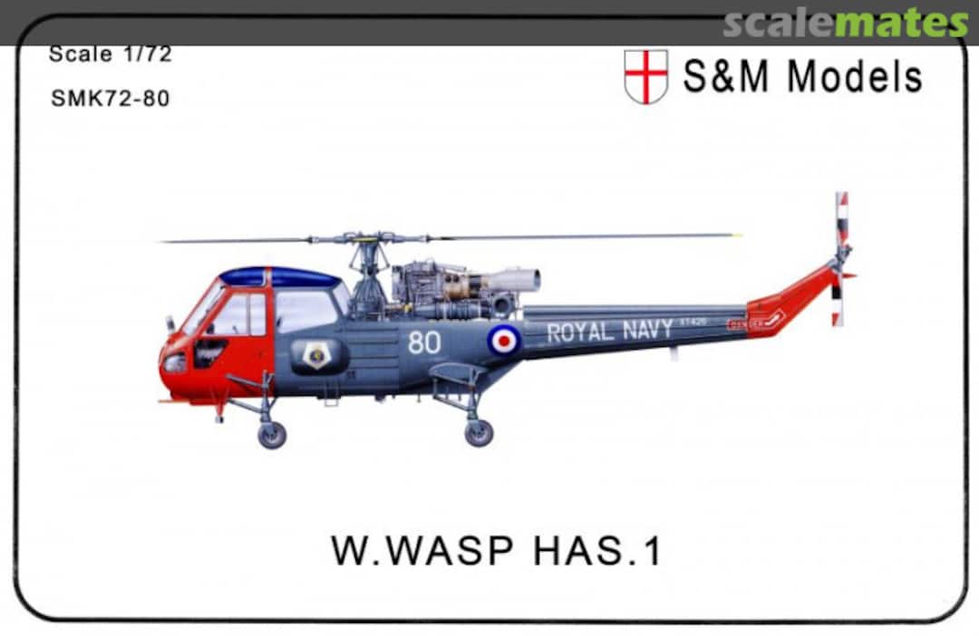 Boxart Westland Wasp HAS.1 SMK72-80 S&M Models