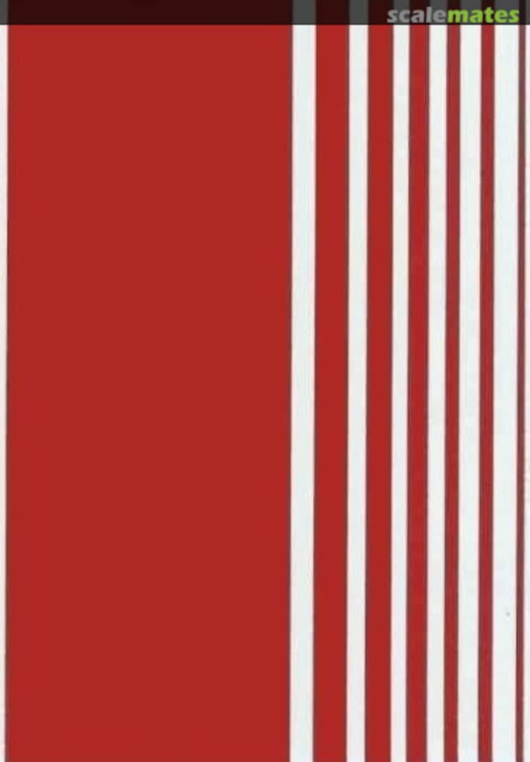 Boxart Decal Colour Stripes - Red 042 Propagteam Boxart Decal Colour Stripes - Red 042 Propagteam