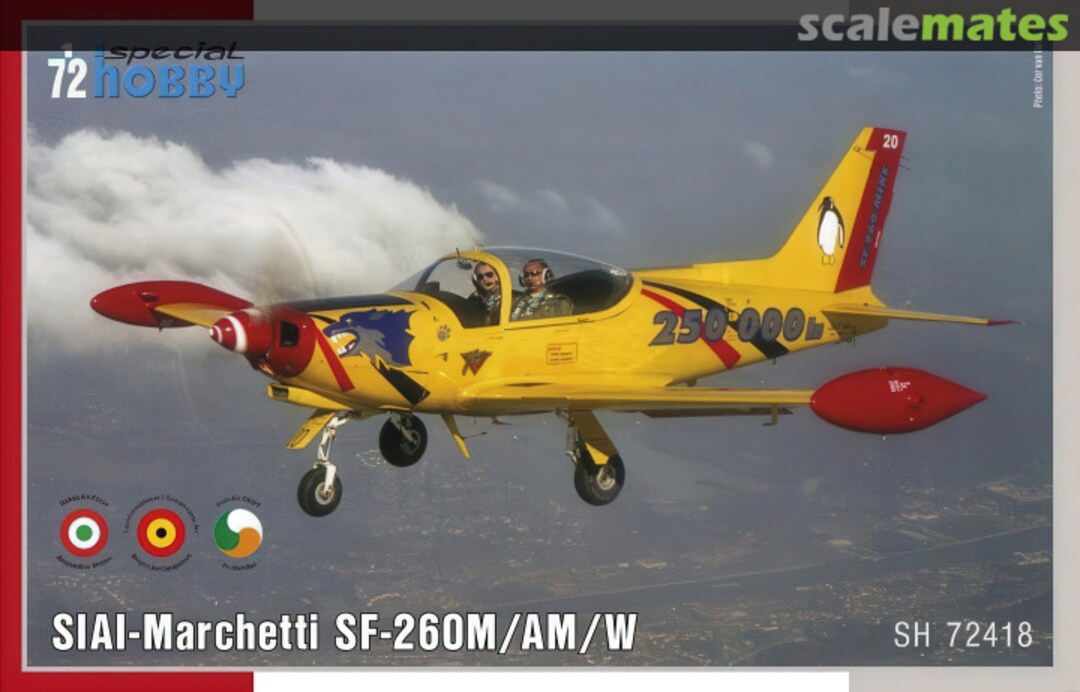 Boxart SIAI-Marchetti SF-260M/AM/W SH72418 Special Hobby Boxart SIAI-Marchetti SF-260M/AM/W SH72418 Special Hobby