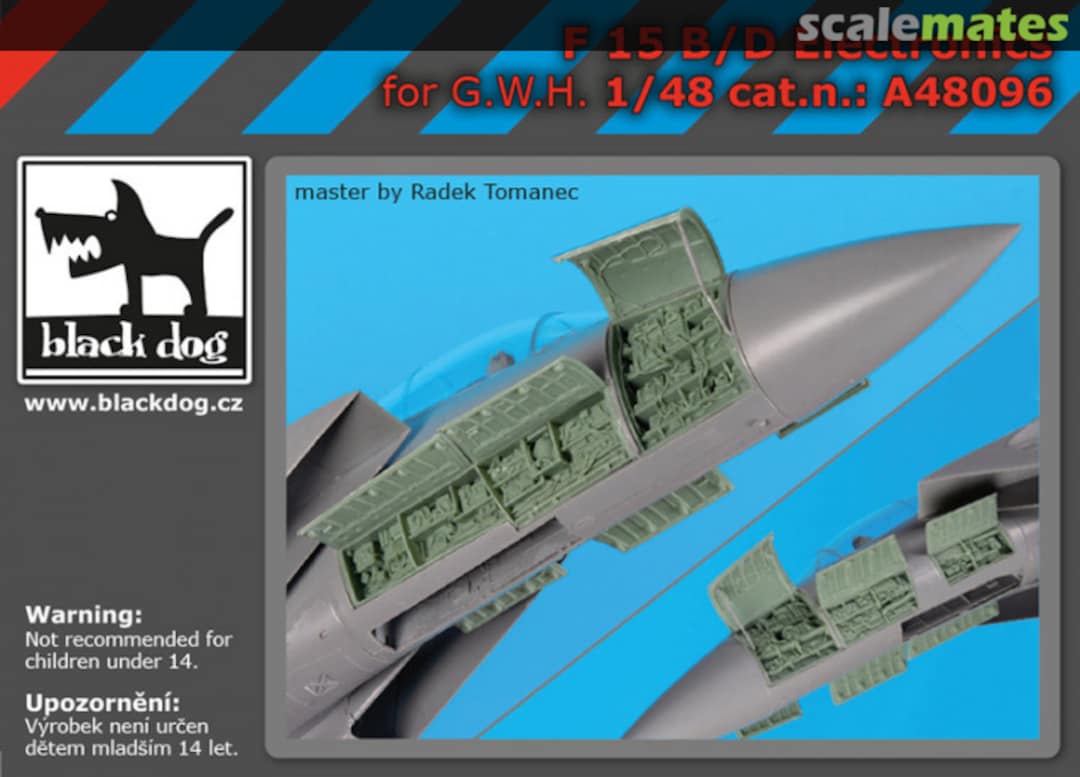 Boxart F-15 B/D Electronics A48096 Black Dog Boxart F-15 B/D Electronics A48096 Black Dog