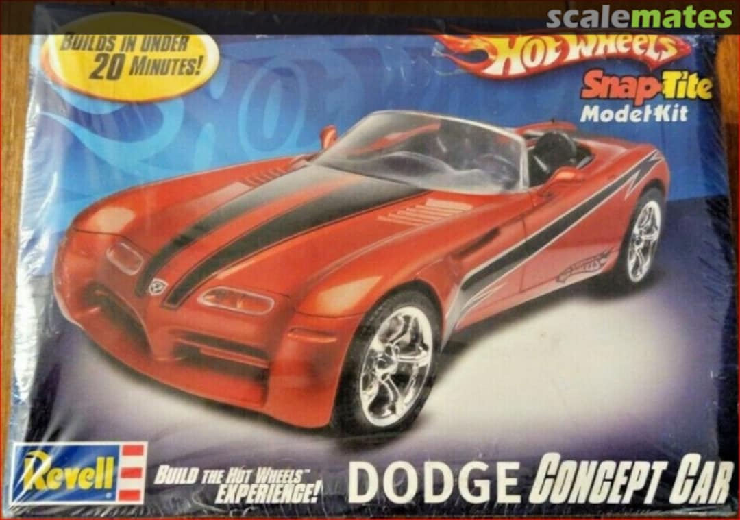 Boxart Dodge Concedpt Car 85-1956 Revell Boxart Dodge Concedpt Car 85-1956 Revell