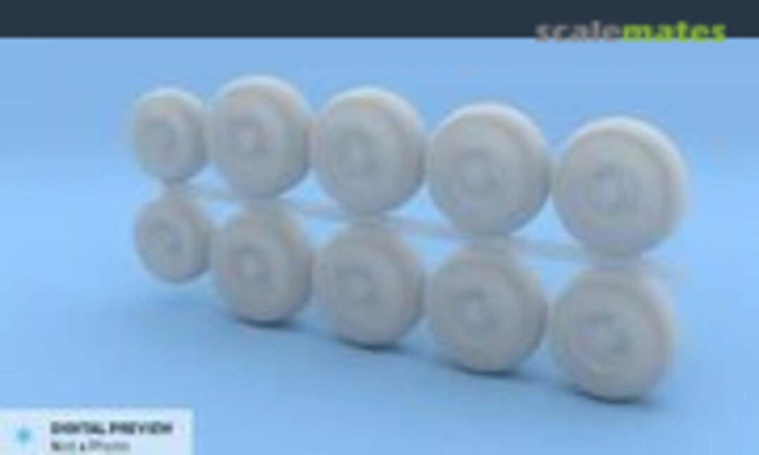 1:72 Boeing 767-200 Wheel Set (Click2detail 767_Wheels-72-01)