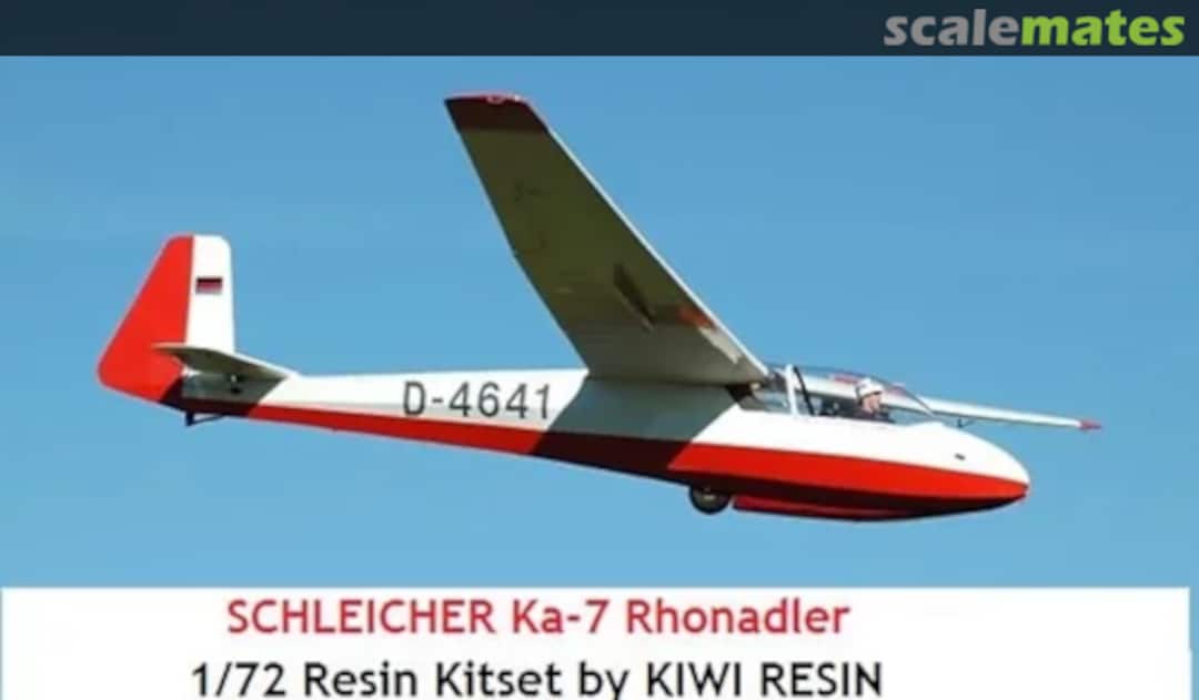 Boxart Schleicher Ka-7 Rhönadler N/A Kiwi Resin Models Boxart Schleicher Ka-7 Rhönadler N/A Kiwi Resin Models