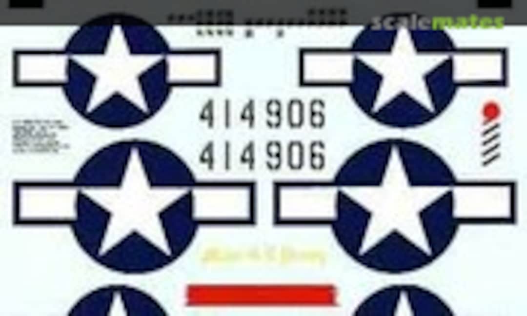 1:32 P-51D Mustang Aces: 328th FS/ 352nd FG & 487th FS/ 352nd (Microscale 32-211) 32-211