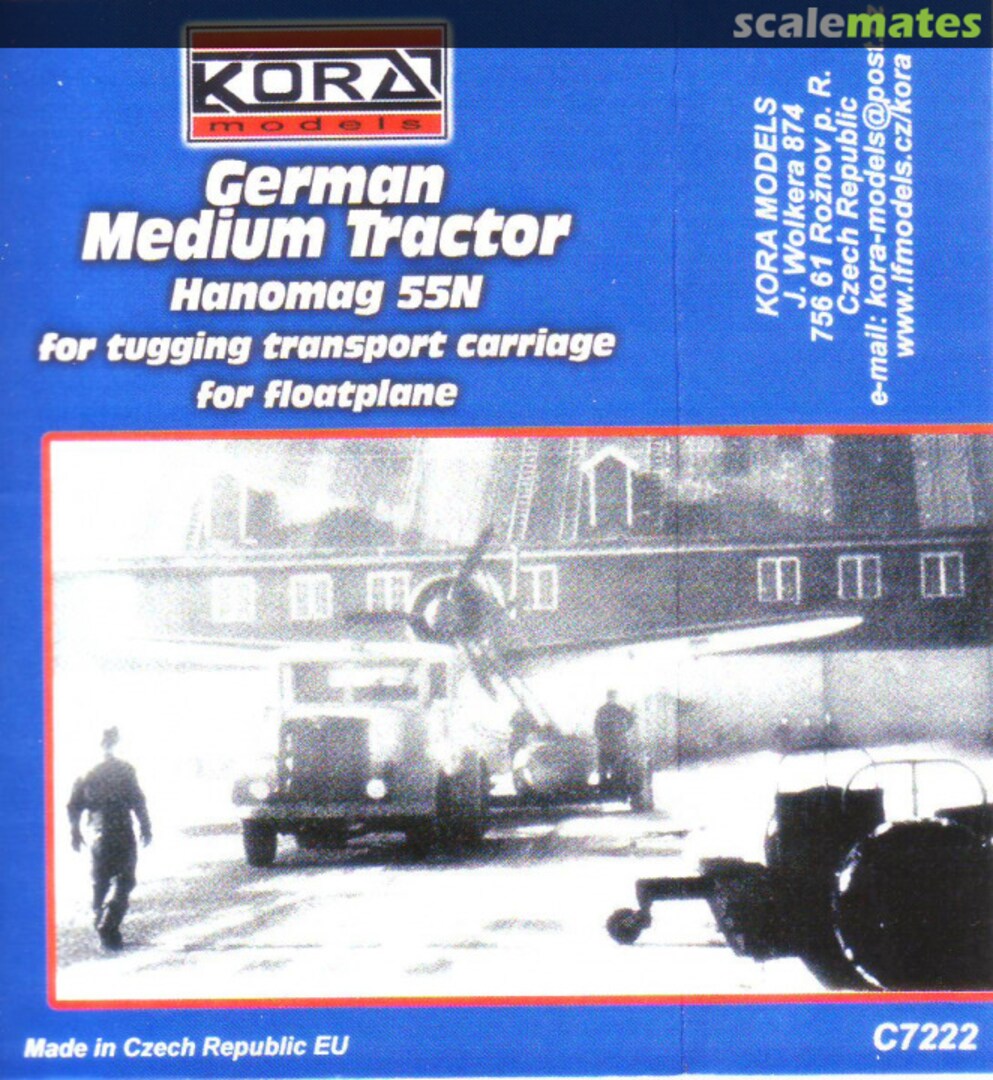 Boxart Hanomag 55N C7222 Kora Models Boxart Hanomag 55N C7222 Kora Models